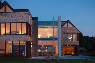 Minimalist exterior home photo in New York