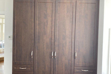 Custom Built in Wall Closet Cabinets