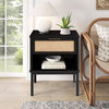 Caine Rattan Night Stand/ Side Table
