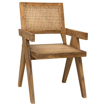 Jude Chair, Teak with Caning
