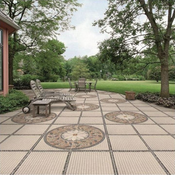 Trevi Decorative Mosaic Floor Tile - Direct Tile Warehouse