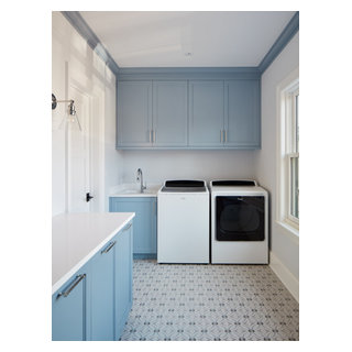 North Shore Gem - Transitional - Laundry Room - Chicago - by Leah ...