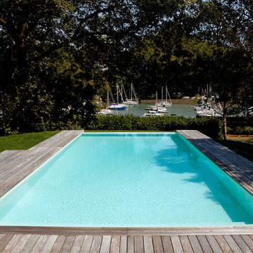 Piscine à débordement 6 x 12