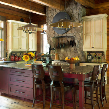 Rustic Timber House