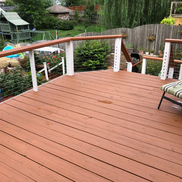 Cable wire deck
