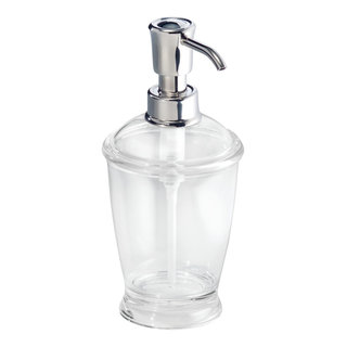 Glass and Bamboo Soap Dispenser Pure Soap 34 fl oz