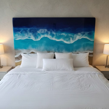 Ocean Headboard – Coastal-Inspired Bedroom Accent