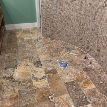 Ceramic and Porcelain Floor Tile Installation
