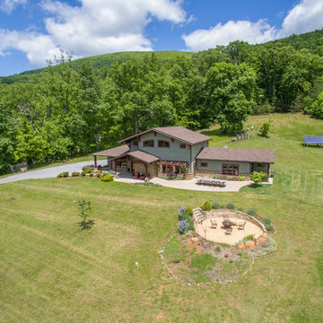 Craftsman-Style Timber Frame - Smith Mountain Lake, Roanoke, Virginia