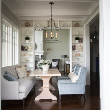 Classic Meets Eclectic in Grand Craftsman-Inspired Home By Blue Garnet Design/ T