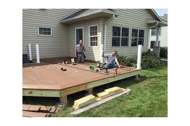 Brand New Deck Built in Whitewater, WI
