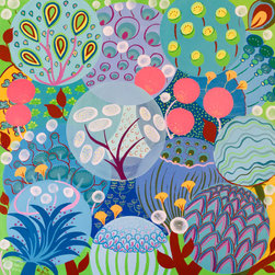 Les Doudous Tout Doux, 30 x 30 in, SOLD - Paintings