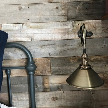 Reclaimed Bedroom Accent Wall