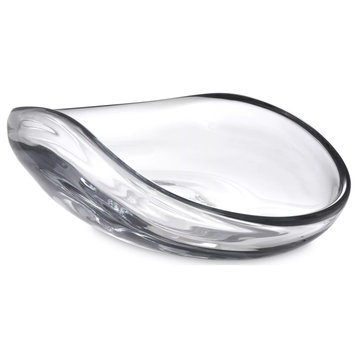 Contemporary Glass Bowl | Eichholtz Athol, Clear