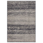 Mohawk Home - Mohawk Home Woven Chaffee Area Rug, Grey, 2' 1" x 3' 8" - Live in luxurious style with the Mohawk Home Chaffee Area Rug featuring an abstract inspired striped design in a versatile neutral cream and grey color palette combination. Flawlessly finished with advanced machine woven technology, this area rug offers a lavish soft feel, brilliant color clarity, and richly defined details with the dependable durability needed for busy households. Available in scatters, runners, and popular sizes such as 5" x 8" and 8" x 10", this area rug is an excellent choice for adding style to a variety of spaces in your home such as the living room, dining room, bedroom, office, kitchen, hallway, entryway, and more.
