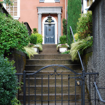 Front Entry Gate & Stairs