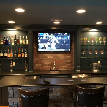 Home Bar Media Room