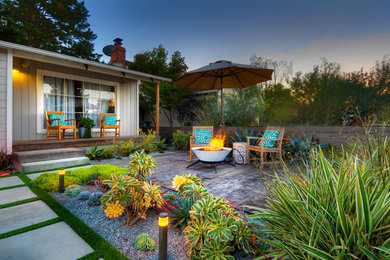 Inspiration for a contemporary home design remodel in San Francisco