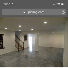 Basement floor