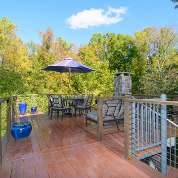 Deck,Outdoor Living Area and Waterfall - Huntingtown, MD