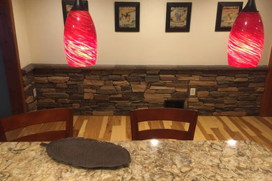 Kitchen - kitchen idea in Philadelphia with quartz countertops