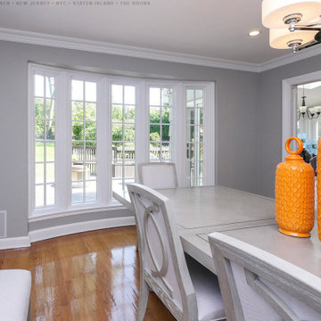 Bow Window in Spectacular Dining Room - Renewal by Andersen New Jersey / NYC