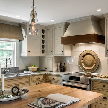 A Kitchen with Old World Charm