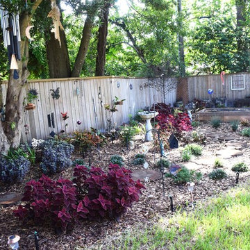 Eclectic Art Garden - Light and Dark