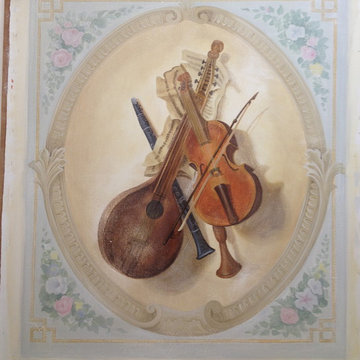 Trompe l'oeil - Toiles marouflées