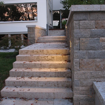 Natursteintreppe