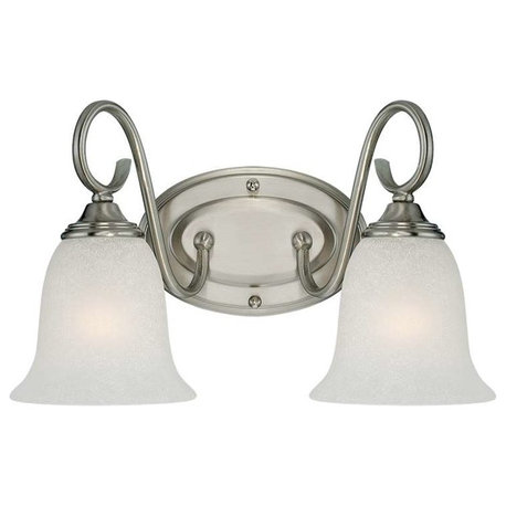 Millennium Lighting Vanity Light, Satin Nickel