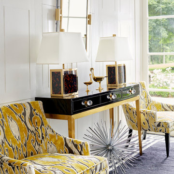 Channing Three-Drawer Console