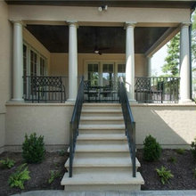 Porch and railing