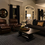 Ralph Lauren style living room