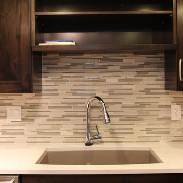 Small Modern Espresso Kitchen