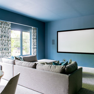 75 Beautiful Home Theater Pictures Ideas Houzz