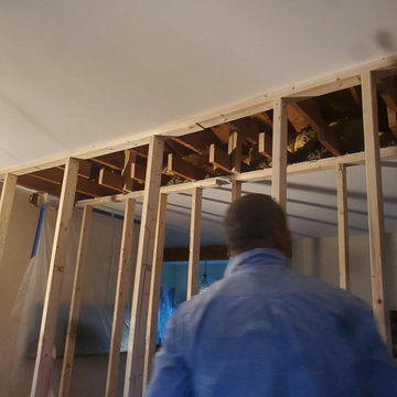 STRUCTURAL REPAIR / ADD BEAMS OPEN SPACE