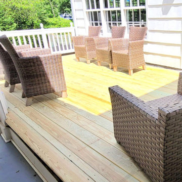 Resurfaced Deck
