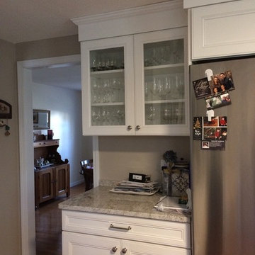 Waypoint 750F Painted Linen Cabinets