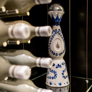 Glass Enclosed Elegant Wine Cellar By Papro Consulting