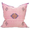 Sous Moroccan Cactus Silk Pillow, 20"x20", Cover Only