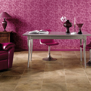 Modern home office and library in Other.