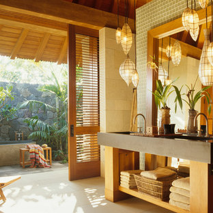 75 Beautiful Tropical Bathroom Pictures Ideas November 2020 Houzz