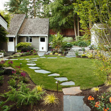 Walkway and driveway