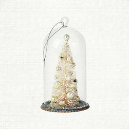 Small Glass Bell Tree Ornament - Christmas Ornaments