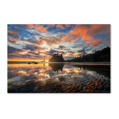 John Fan 'Sunset Symphony' Canvas Art, 12x19