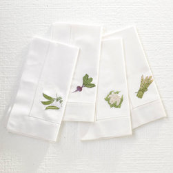 Vegetable Garden Napkins - Set of 4 - Tabletop