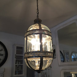 Madrid Hanging Lamp in Bronze - Chandeliers