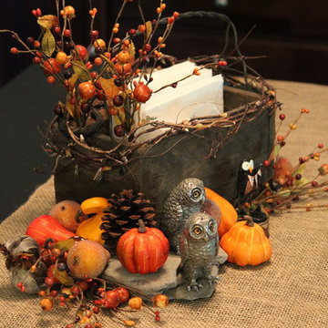 Fall and Halloween Decorating