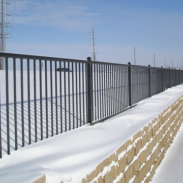 5'H x 6.5’W “Vail” Style - Steel Fencing - Make it your way!
